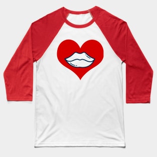 Lip Love II Baseball T-Shirt